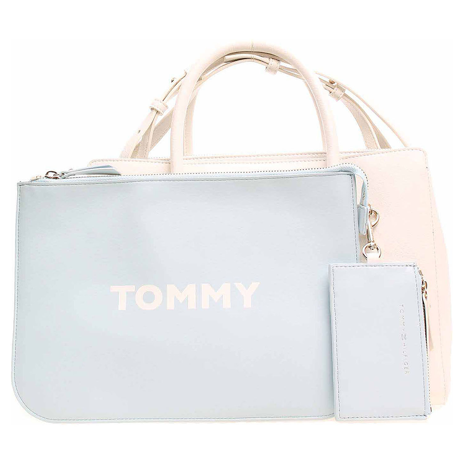 Obrázok Tommy Hilfiger dámská kabelka AW0AW06487 104 bright white-tommy navy AW0AW06487 104 1