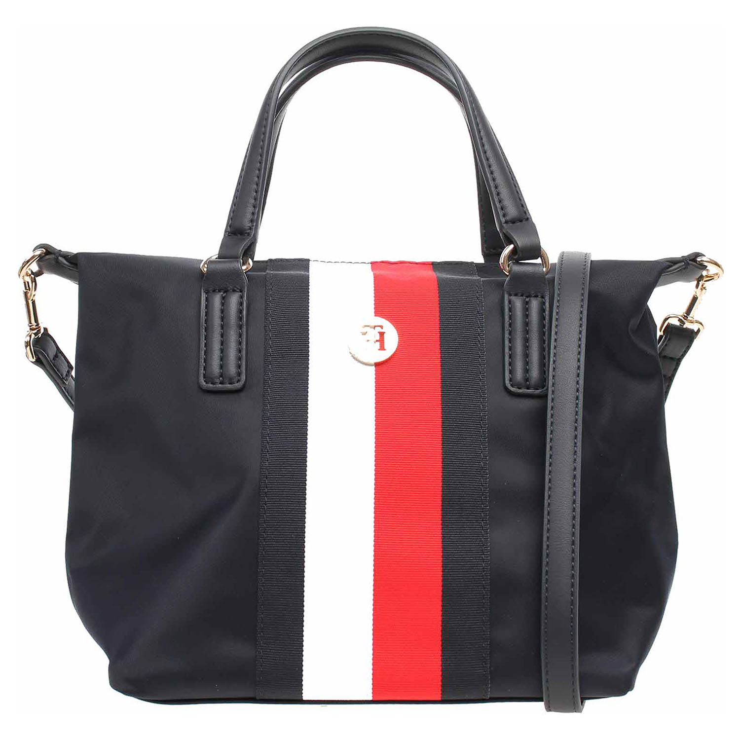 Obrázok Tommy Hilfiger modrá taška Poppy Small Tote Corp