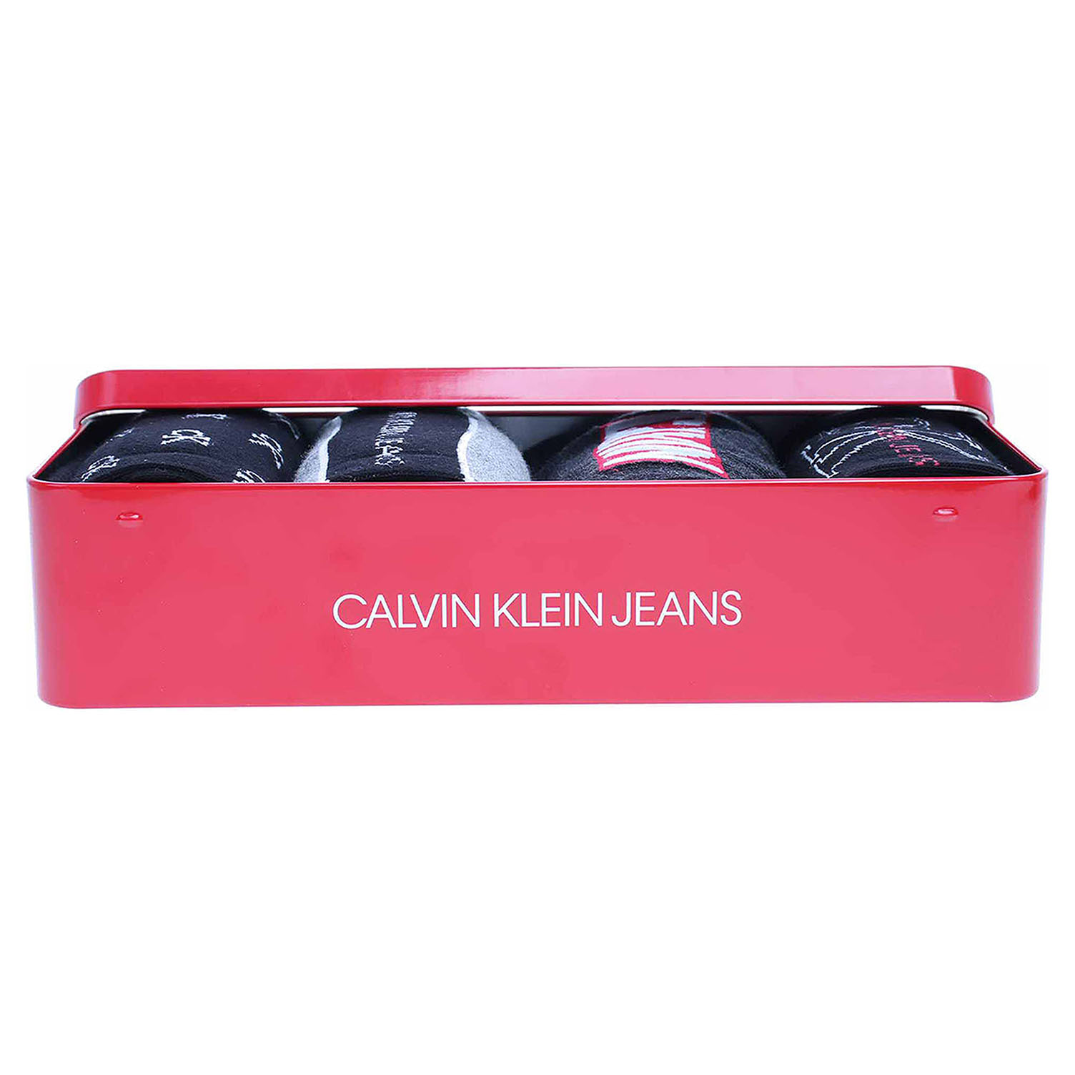 Obrázok Calvin Klein 4 pack ponožiek Black Combo