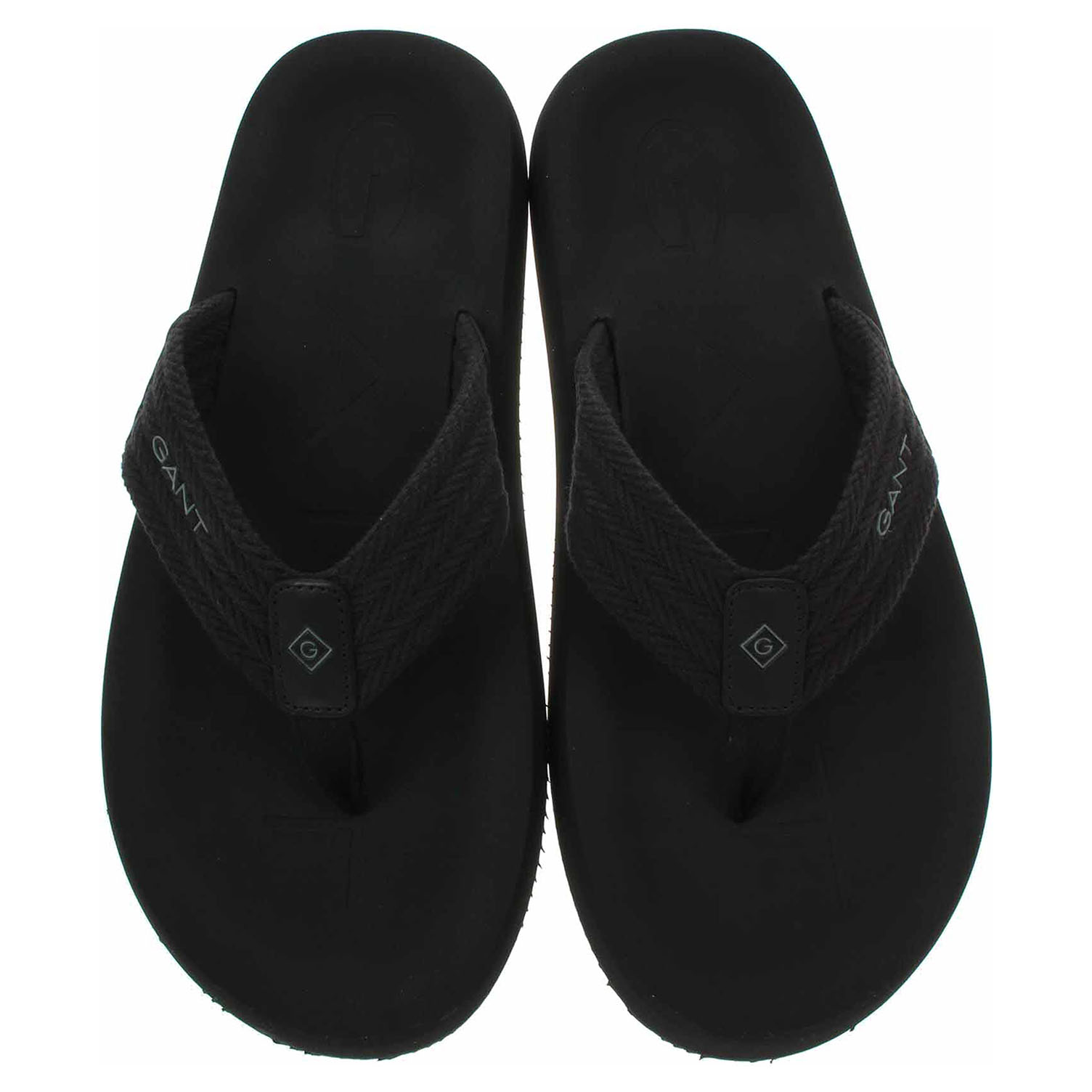 Pánske plážové papuče Gant 26698901 G00 black 41