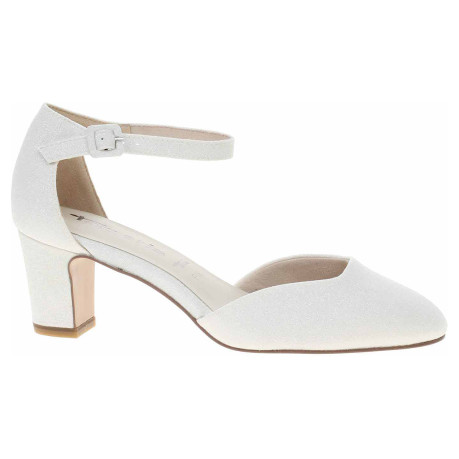 Tamaris dámská spoločenské topánky 1-24432-41 white glam