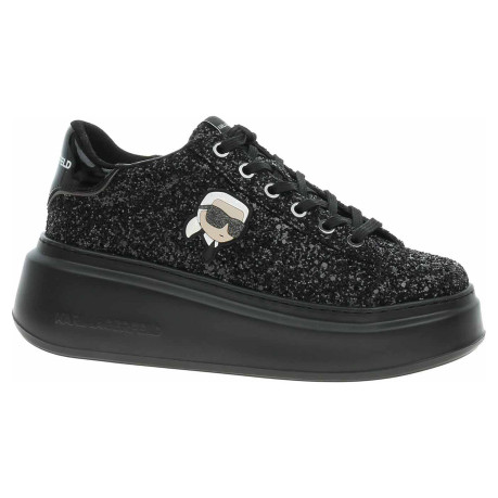 Dámska topánky Karl Lagerfeld KL63531N G0X Black Glitter Mono