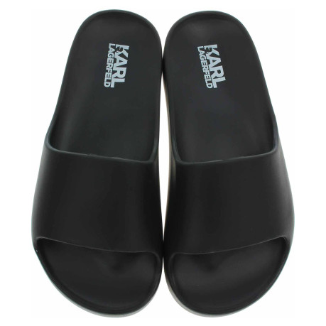 Dámske plážové papuče Karl Lagerfeld KL86000 VG0 black eco