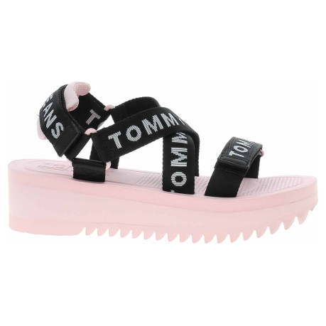 Dámske sandále Tommy Hilfiger EN0EN02119 TH2 Misty Pink