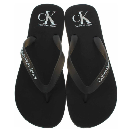 Pánske plážové papuče Calvin Klein YM0YM00656 BDS Black