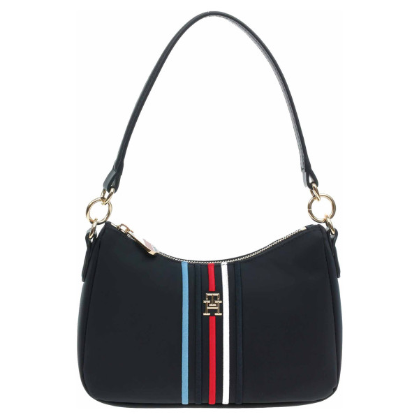 detail Tommy Hilfiger dámská kabelka AW0AW16780 DW6 Space Blue