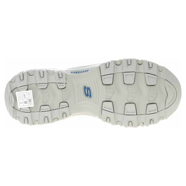 detail Skechers D´Lites - Weekender Puffer white-multi