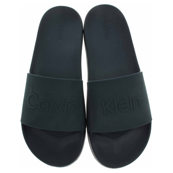 detail Pánske plážové papuče Calvin Klein HM0HM00636 DW4 Navy